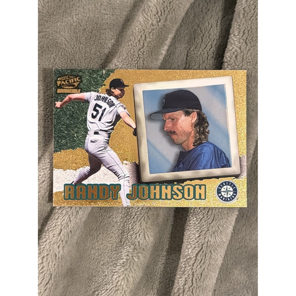 1998 Pacific Invincible - Randy Johnson #65